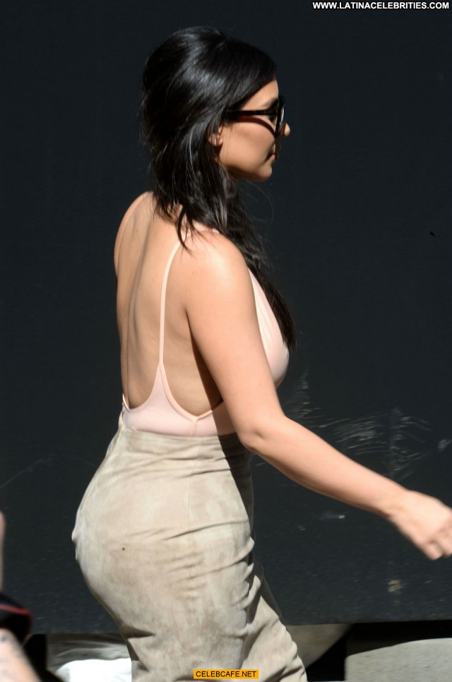 Kim Kardashian No Source Celebrity Ass Posing Hot Beautiful Babe Paris