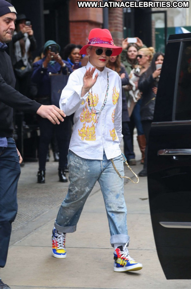 Rita Ora No Source Paparazzi Nyc Celebrity Babe Beautiful Jeans