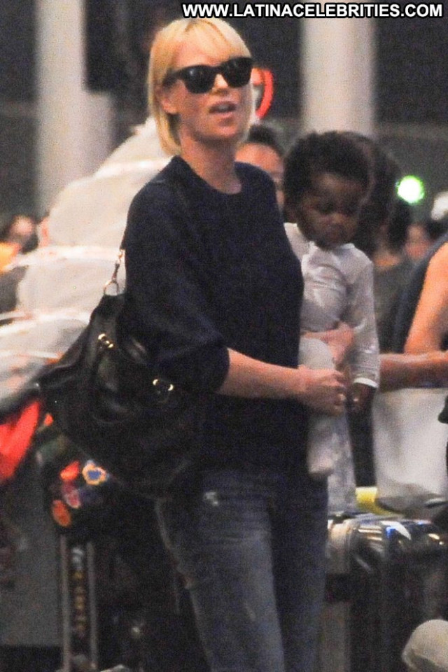 Charlize Theron Los Angeles Los Angeles Paparazzi Angel Babe